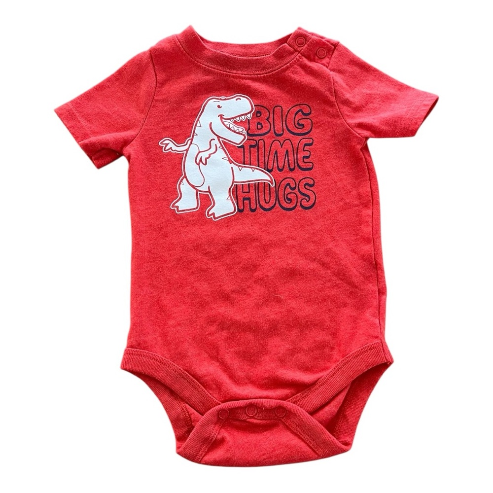 ❤️ 5 for $15 Bundle: Garanimals Red Dino Bodysuit – 6–9M